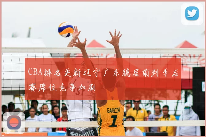 CBA排名更新辽宁广东稳居前列季后赛席位竞争加剧