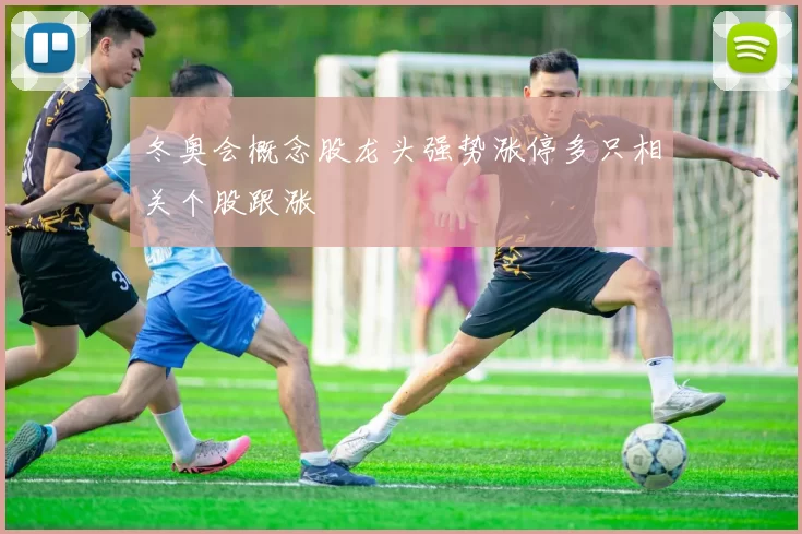 冬奥会概念股龙头强势涨停多只相关个股跟涨