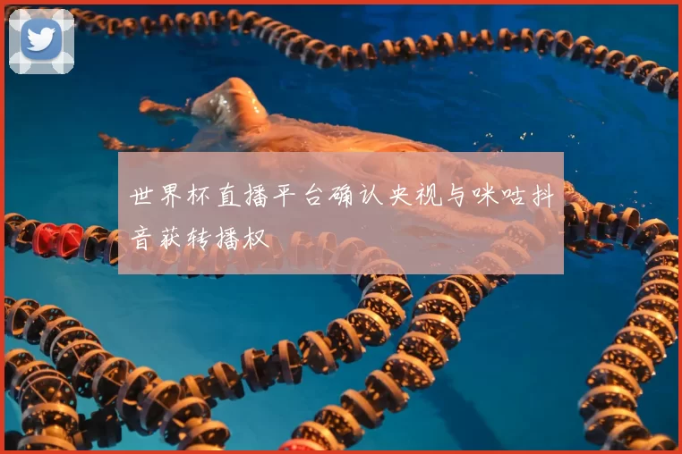 世界杯直播平台确认央视与咪咕抖音获转播权