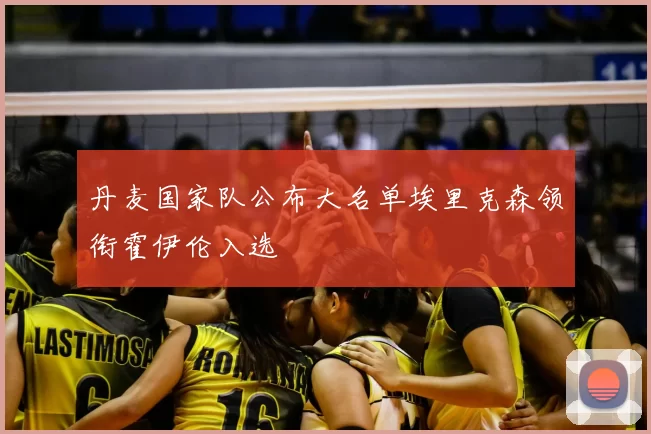 丹麦国家队公布大名单埃里克森领衔霍伊伦入选