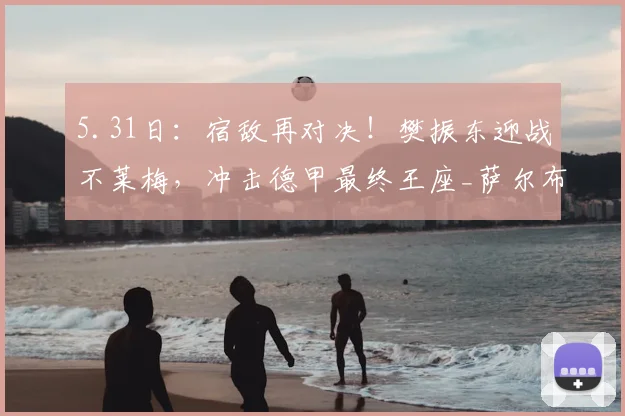 5.31日：宿敌再对决！樊振东迎战不莱梅，冲击德甲最终王座_萨尔布吕肯_本赛季_决赛